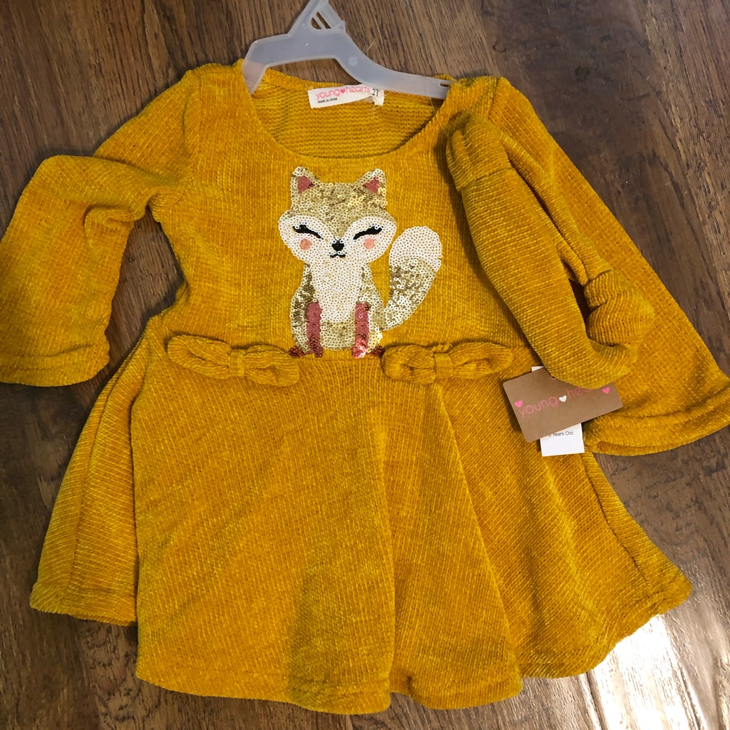 Brand New Toddler Fox Dress